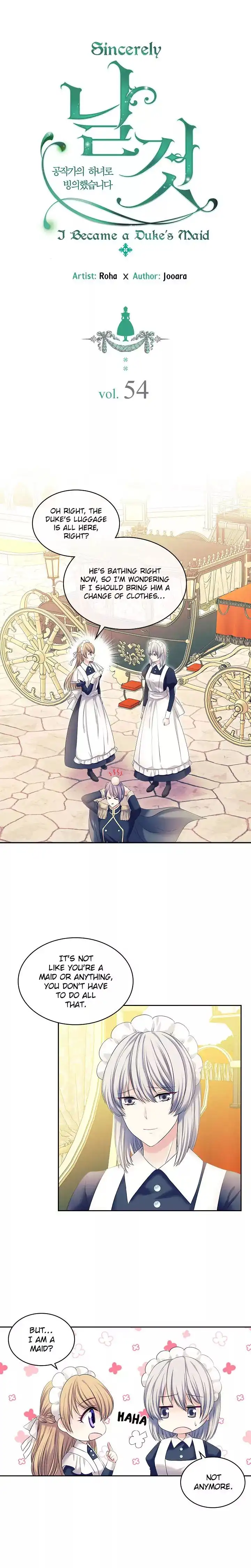 Sincerely: I Became a Duke's Maid Chapter 54 2